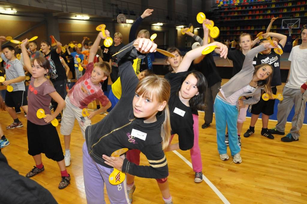 FOTO, VIDEO: Liepājā sporto Olimpiskajā dienā