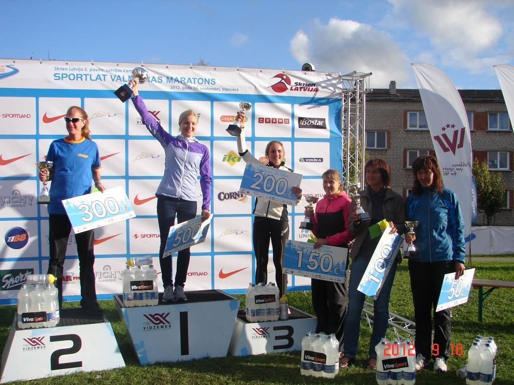 Maija Pūpola sekmīgi startē "Sportlat" Valmieras maratonā