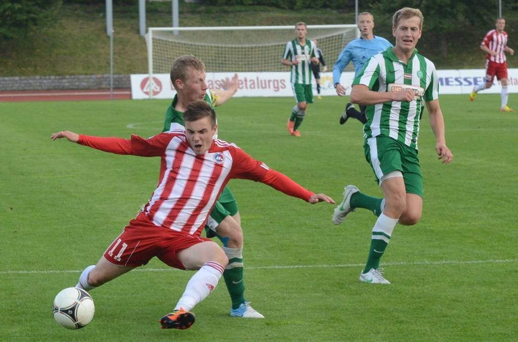 FOTO, VIDEO: "Metalurgs" salauž viesu pretestību