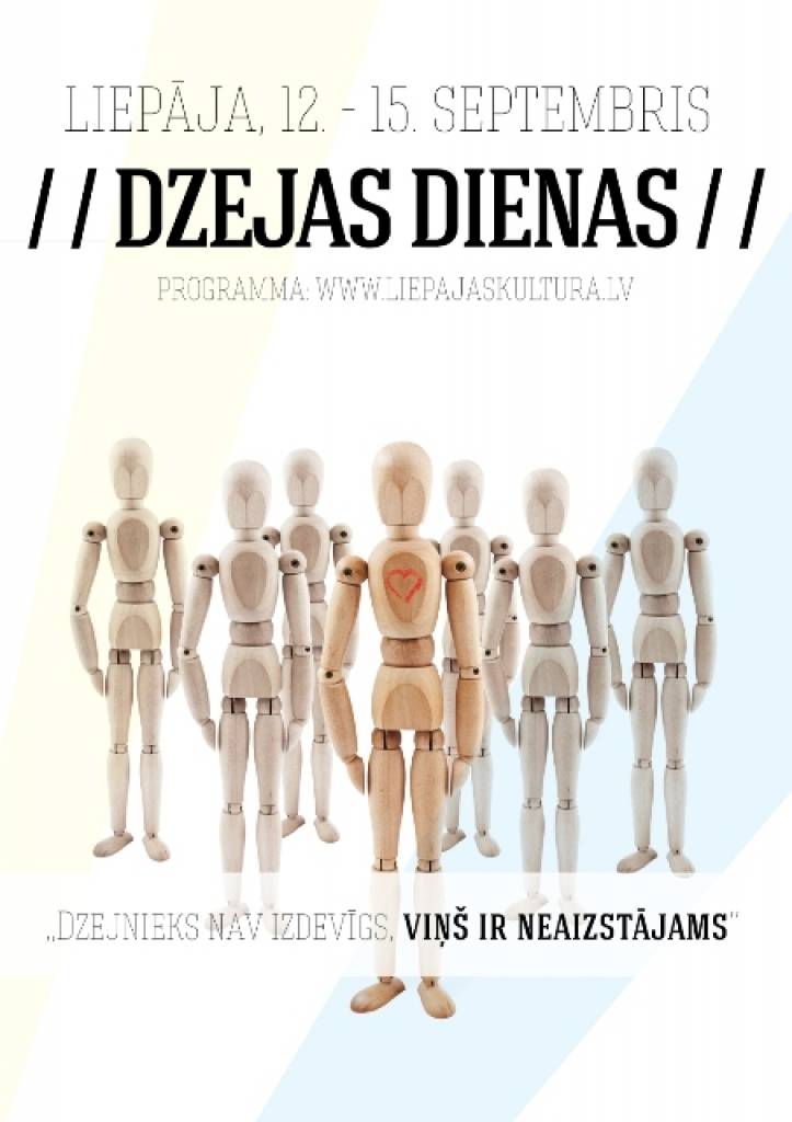 Liepājā sāksies Dzejas dienas