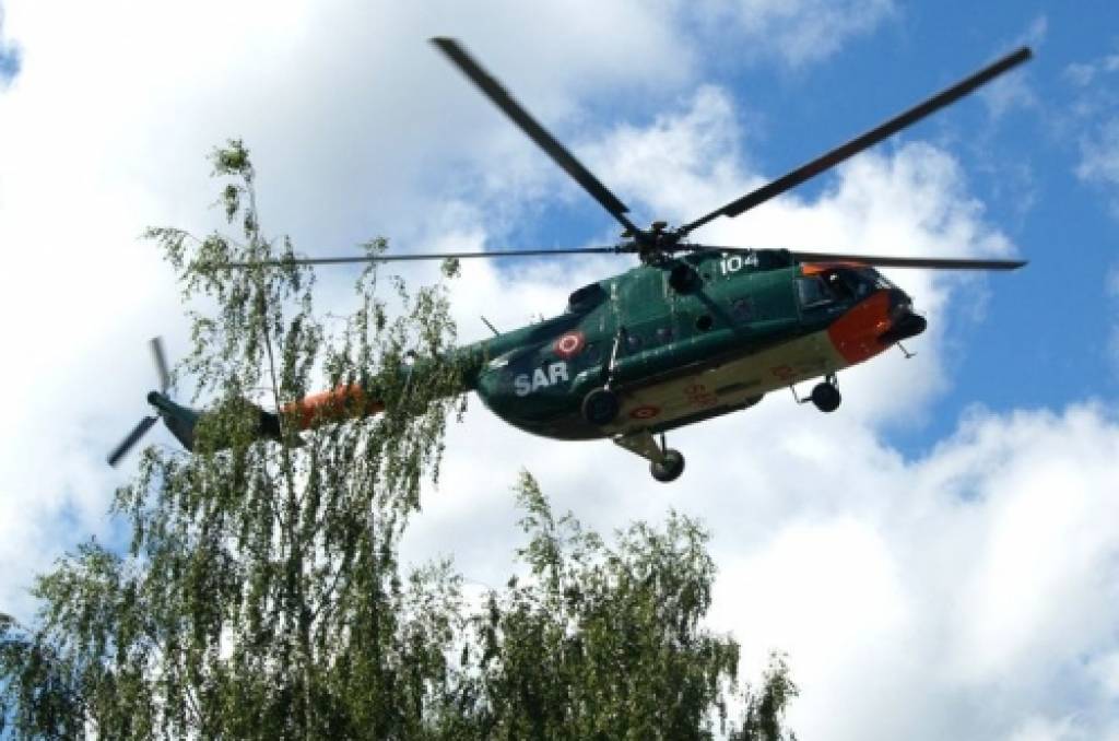 Izvēlas helikopteru nosēšanās laukumu