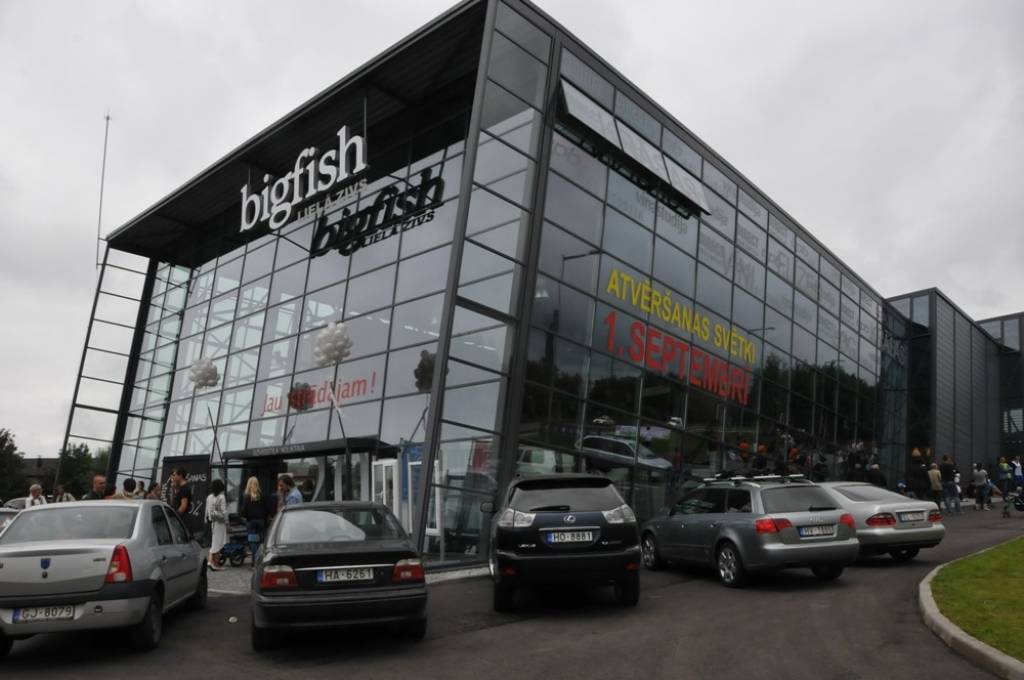 FOTO: Atklāj jauno dzīvesstila noliktavu "BigFish"