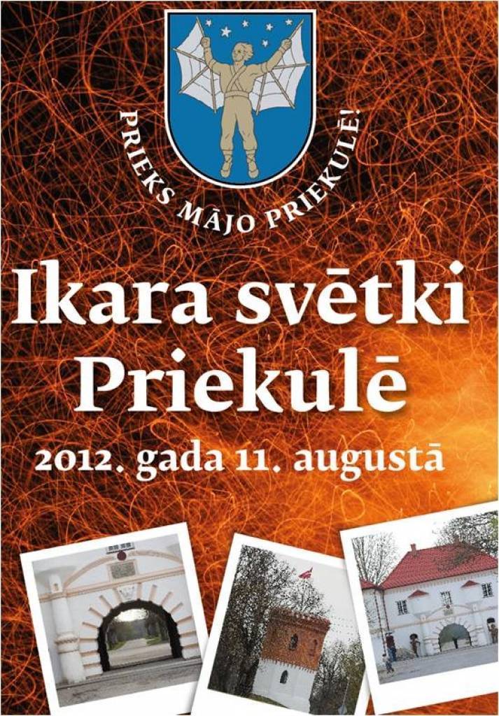 Priekulē svinēs Ikara svētkus 