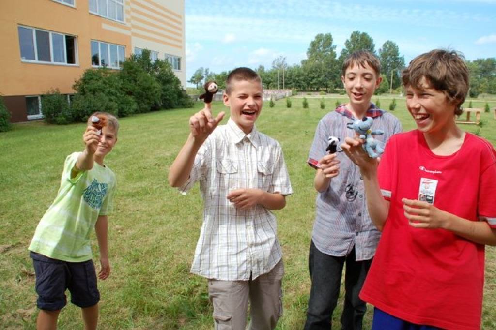 Jaunieši lietderīgi pavada vasaras brīvlaiku