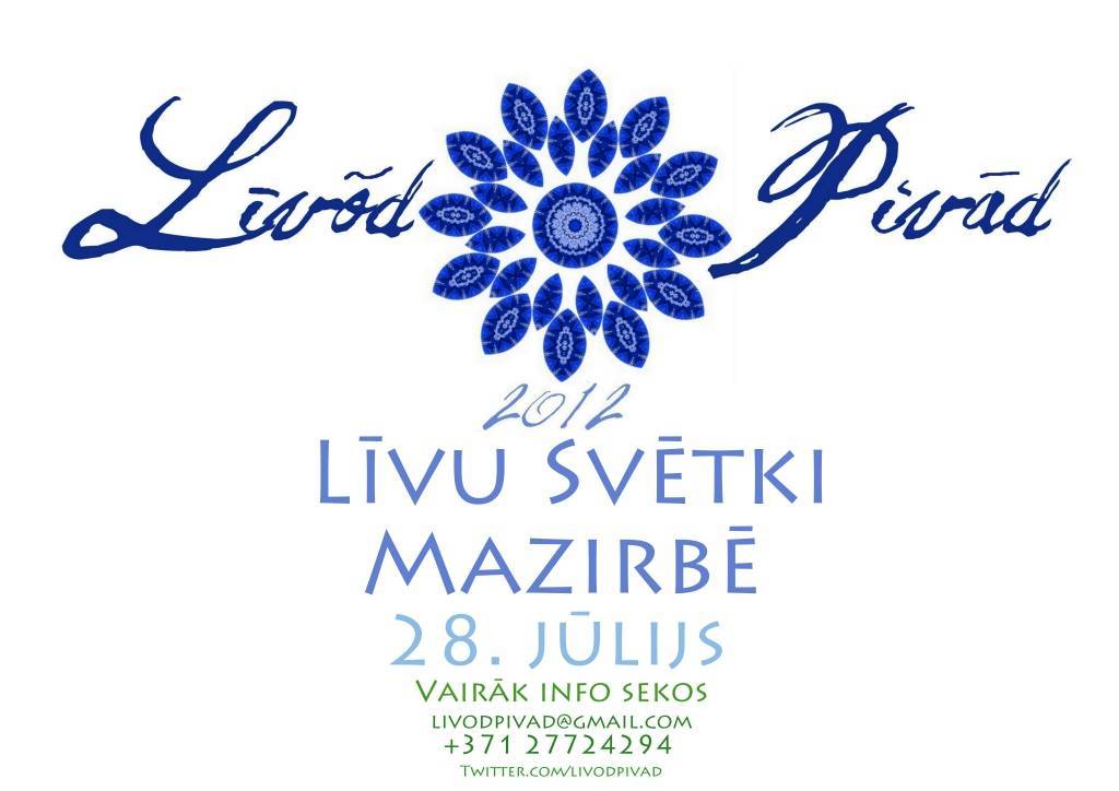 Aicina uz Līvu svētkiem Mazirbē
