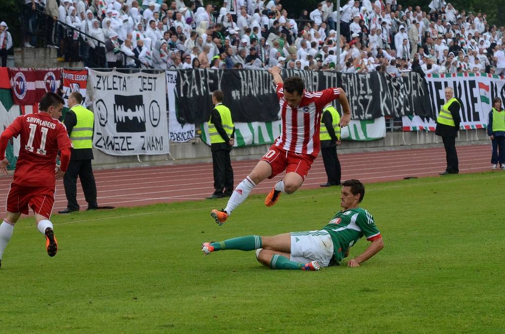 "Liepājas metalurgs" un "Skonto" komandas izstājas no UEFA Eiropas līgas sacensībām