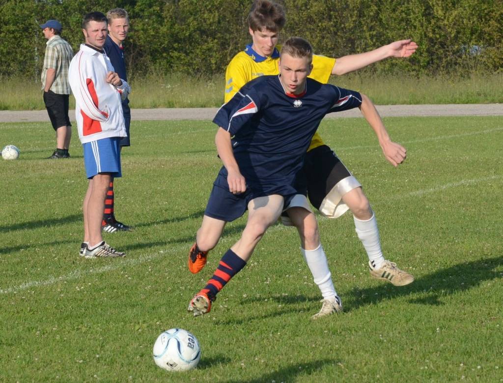 Šodien Lejaskurzemes novadu čempionāta minifutbolā spēles būs Cīravā un Grobiņā