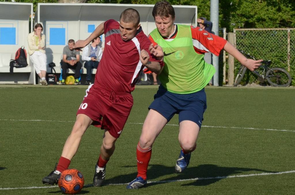 FOTO: Liepājas amatieru futbola čempionāta iepriekšējās kārtas rezultāti