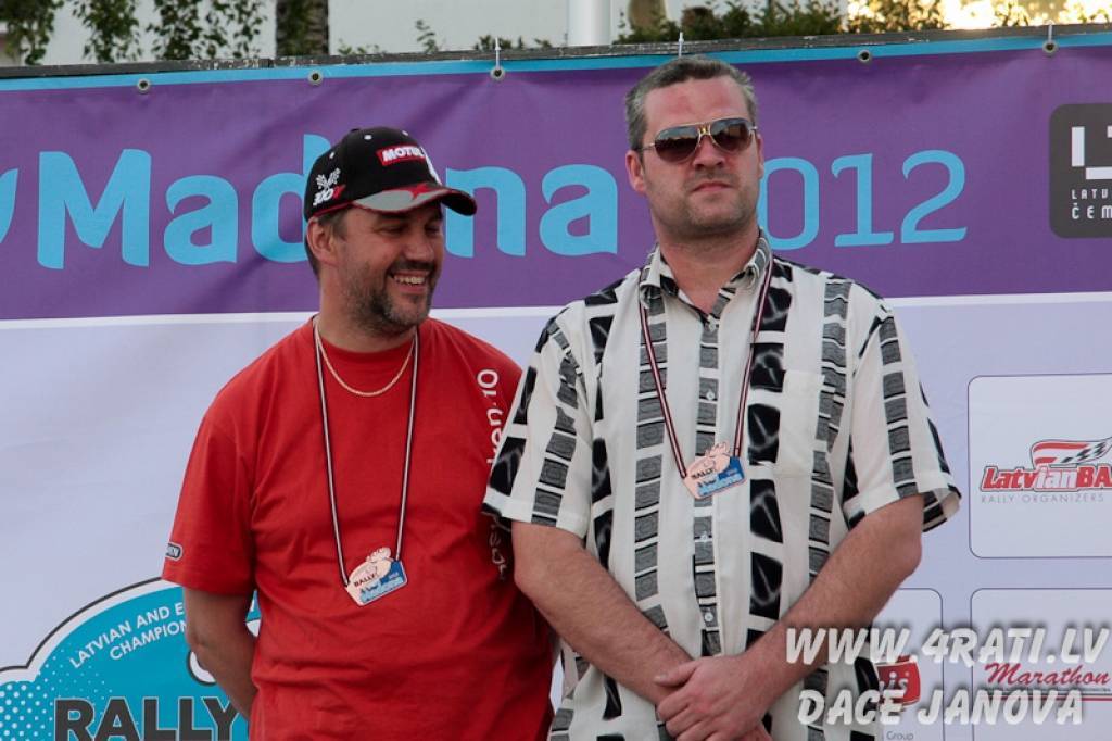 Borga ekipāža izvirzās līderpozīcijās Latvijas rallijsprinta čempionātā