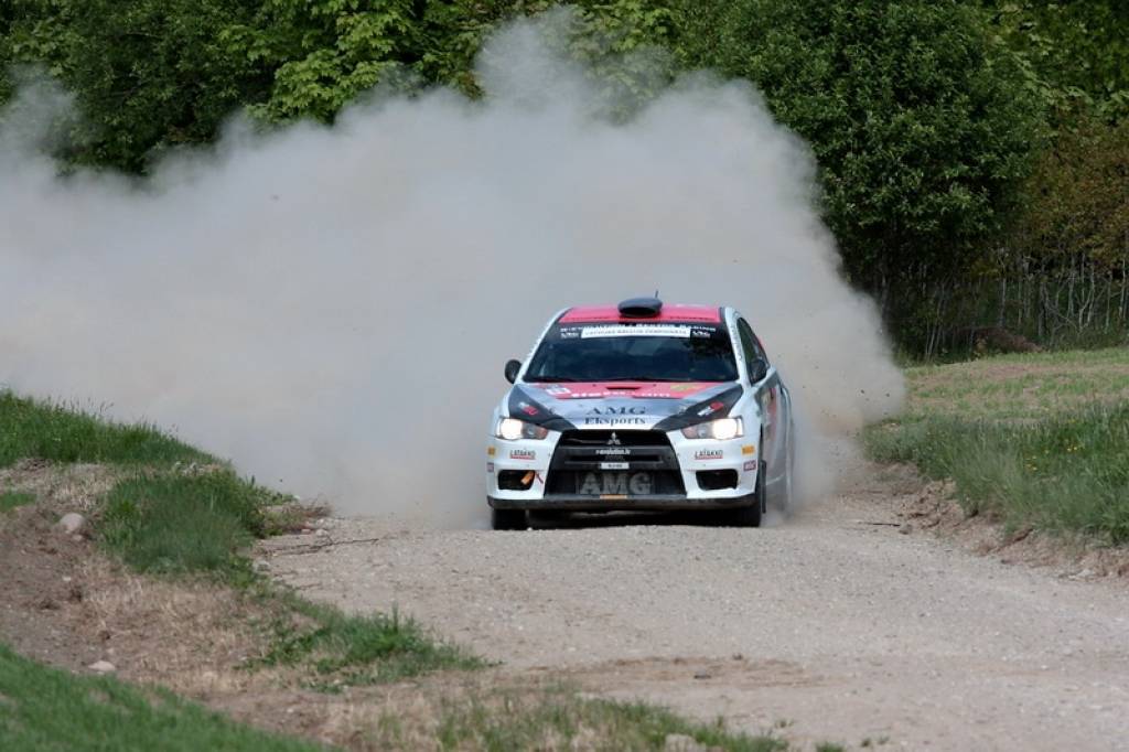 Aivis Egle/Andis Dauga rallija "Madona" mērķis – N4 grupas pjedestāls
