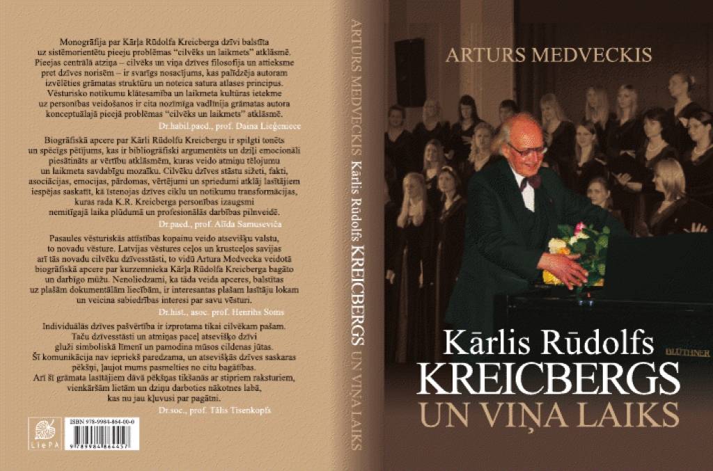 Izdod biogrāfisku apceri par diriģentu Kreicbergu 