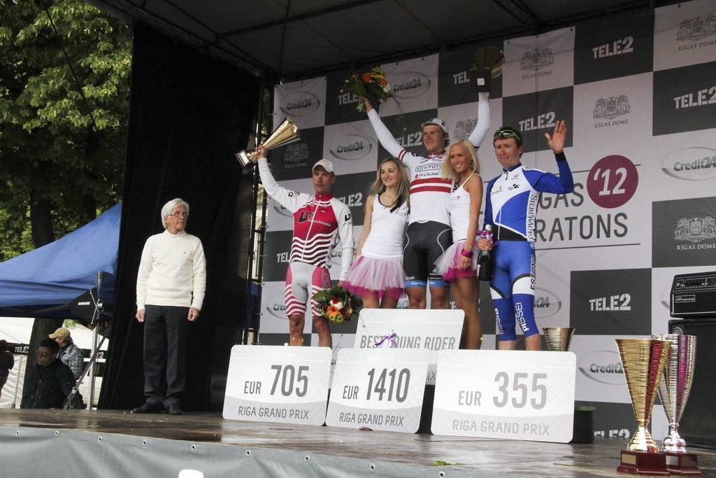 Rīgas velomaratonā uzvarējis Dunalkas riteņbraucējs Andžs Flaksis
