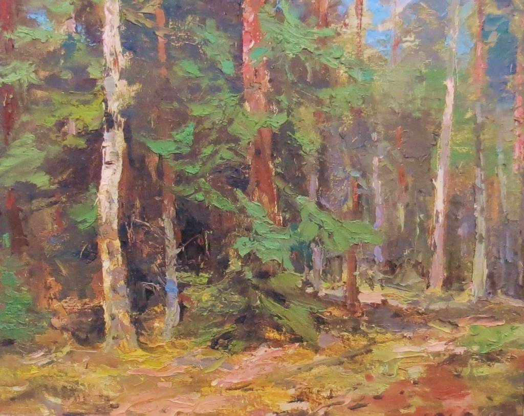 Latvijas mežs kā gleznotāju iedvesmas avots