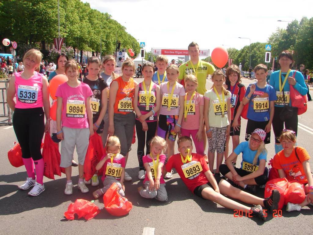 Startē "Nordea" Rīgas maratonā