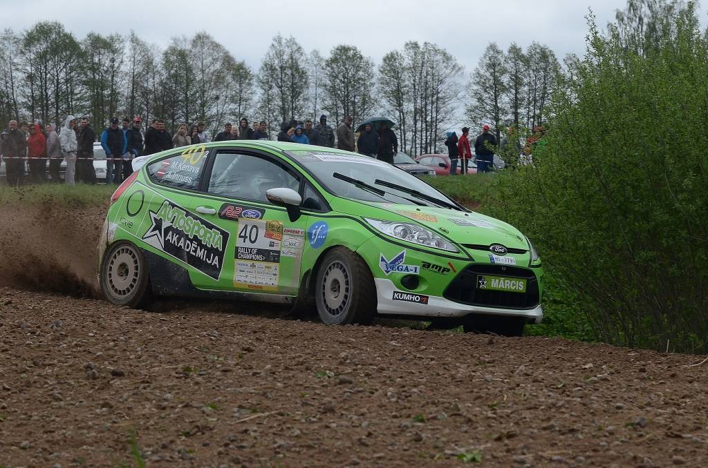 VIDEO: Mārča Ķenava ekipāža rallijā "Rally Talsi 2012"