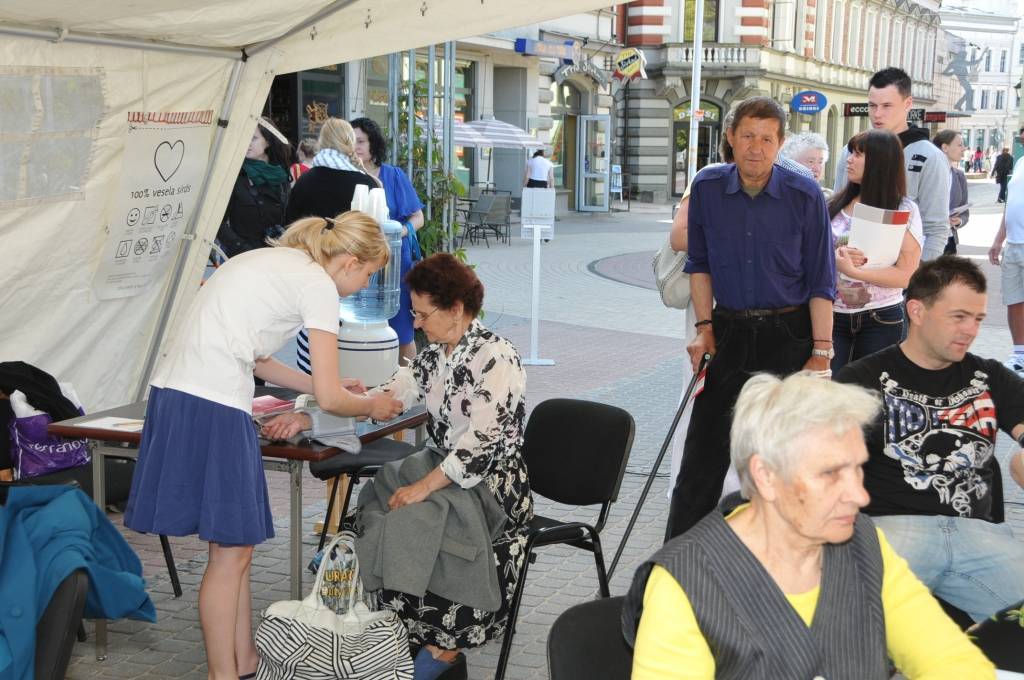 FOTO: Liepājā atklāj Sirds veselības pilotprojektu