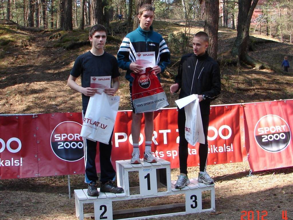 FOTO: Valdis Bogdanovs kļūst par Latvijas čempionu pavasara krosā