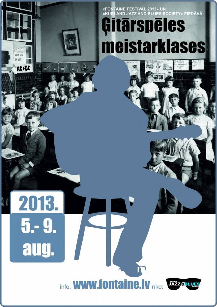 Liepājā notiks ģitāristu meistarklases