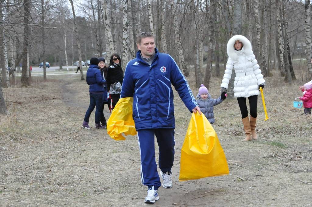 FOTO: Talko arī "Metalurga" sportisti