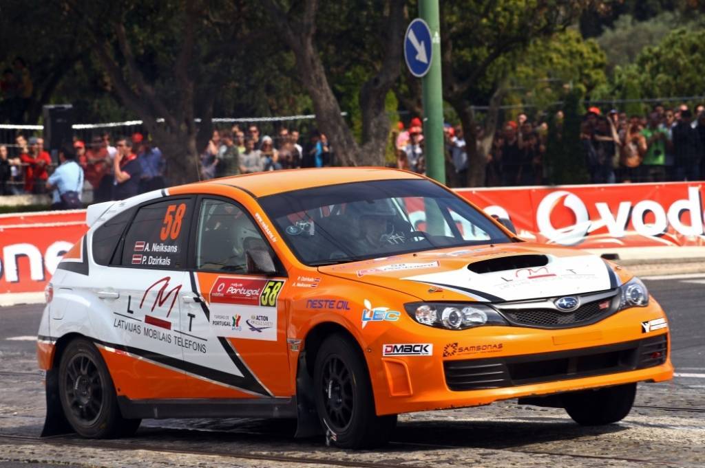 Neikšāns/Dzirkals izcīna otro vietu Portugāles rallija "Rally Class" vērtējumā
