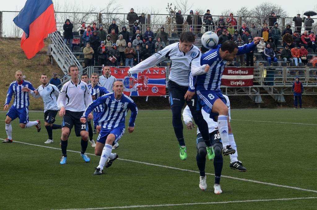 VIDEO, FOTO: "Metalurgs" pārspēj FC "Jūrmalu"