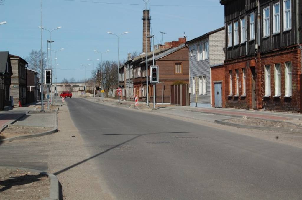 Liepājas maģistrālās ielas izbūvē samilzt problēmas