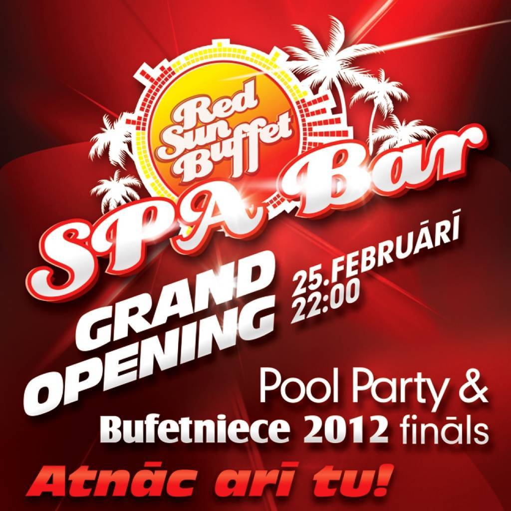 Red Sun Buffet atklās SPA bāru