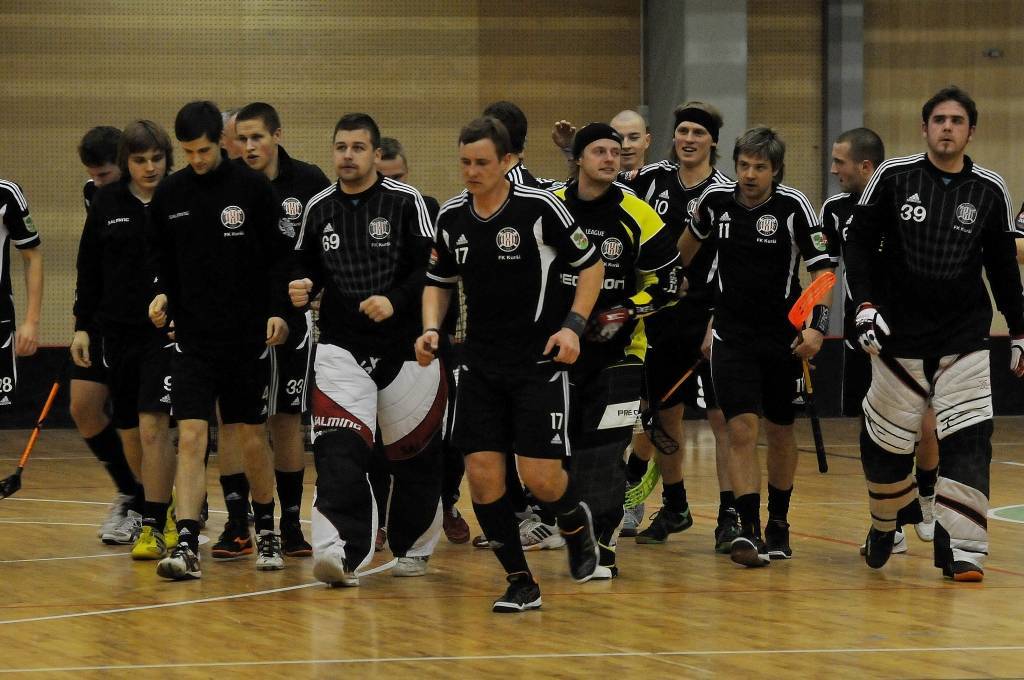 FOTO: "Kurši" panāk izlīdzinājumu astotdaļfināla sērijā pret "Bausku"