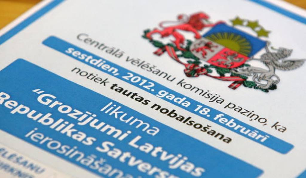 Pirmajā stundā referendumā piedalījušies 25 191 jeb 1,63% vēlētāju