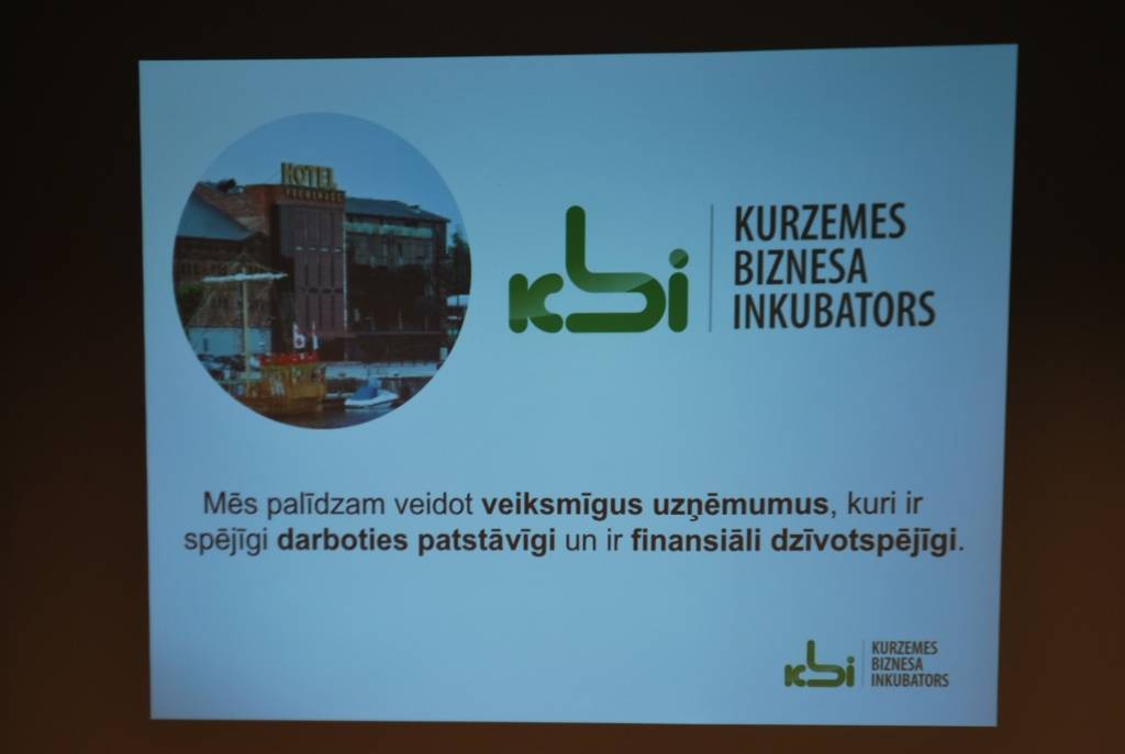 Grobiņas ģimnāzisti "ēno" Kurzemes Biznesa Inkubatorā