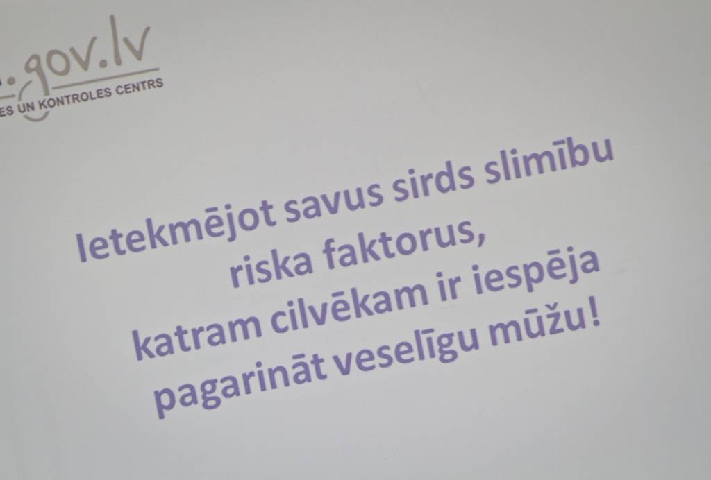 Liepājā sācies sirds un asinsvadu slimību profilakses pilotprojekts
