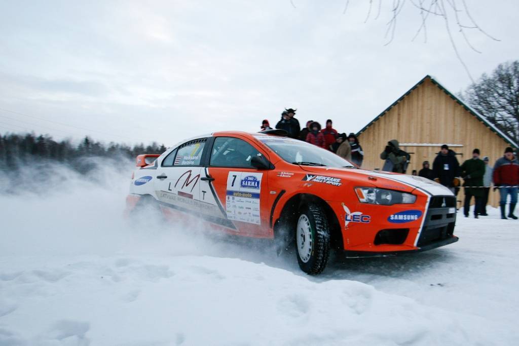 Māris Neikšāns rallijā "Sarma 2012" izcīna trešo vietu