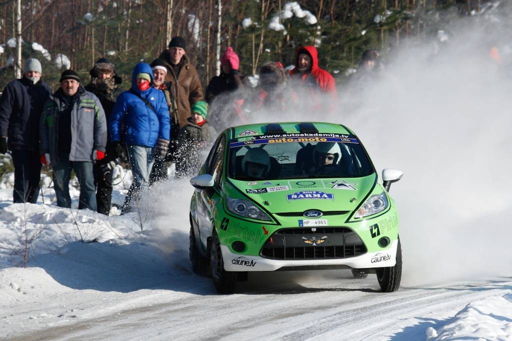 "OKartes Autosporta Akadēmijai" – viss R2 klases goda pjedestāls rallijā "Sarma 2012"