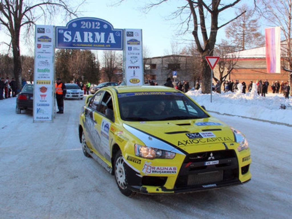 Rallijā "Sarma 2012" vadībā igauņi, Ļebedevs aiz labāko desmitnieka, Ķenavs neapmierināts