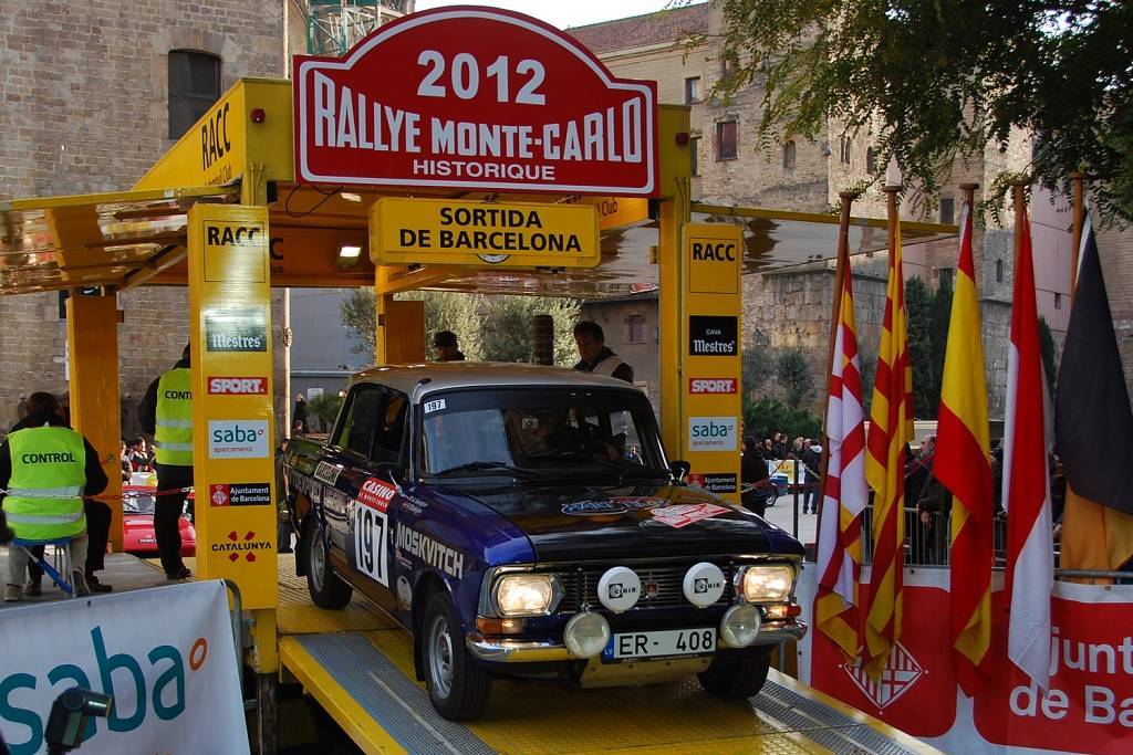 "RE Autoclub" moskvičs godam iztur pirmo pārbaudījumu Montekarlo rallijā