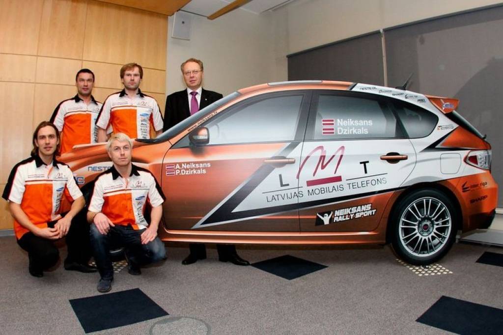 "LMT rallija komanda" gatavojas startam LRČ pirmajā posmā Lietuvā