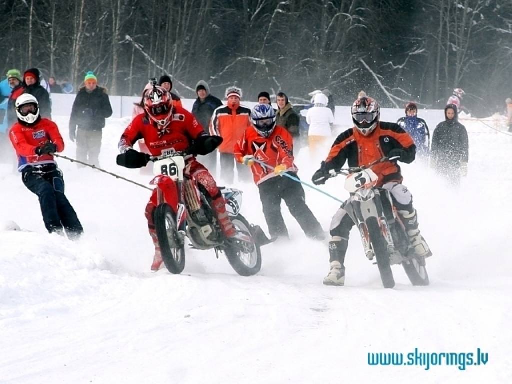 Sācies Latvijas čempionāts skijoringā, sestdien nākamais posms