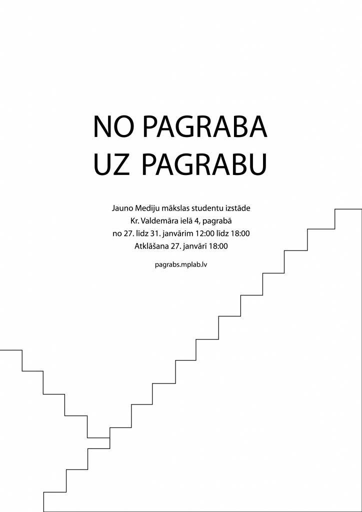  Liepājā būs skatāma jauno mediju mākslas 2. kursa studentu darbu izstāde "No Pagraba uz Pagrabu"