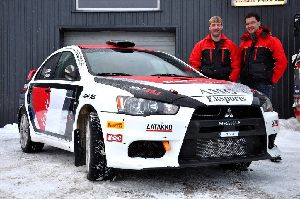 "R-Evolution/Rector Racing" ekipāžai Aivis Egle/Andis Dauga jauns auto dizains