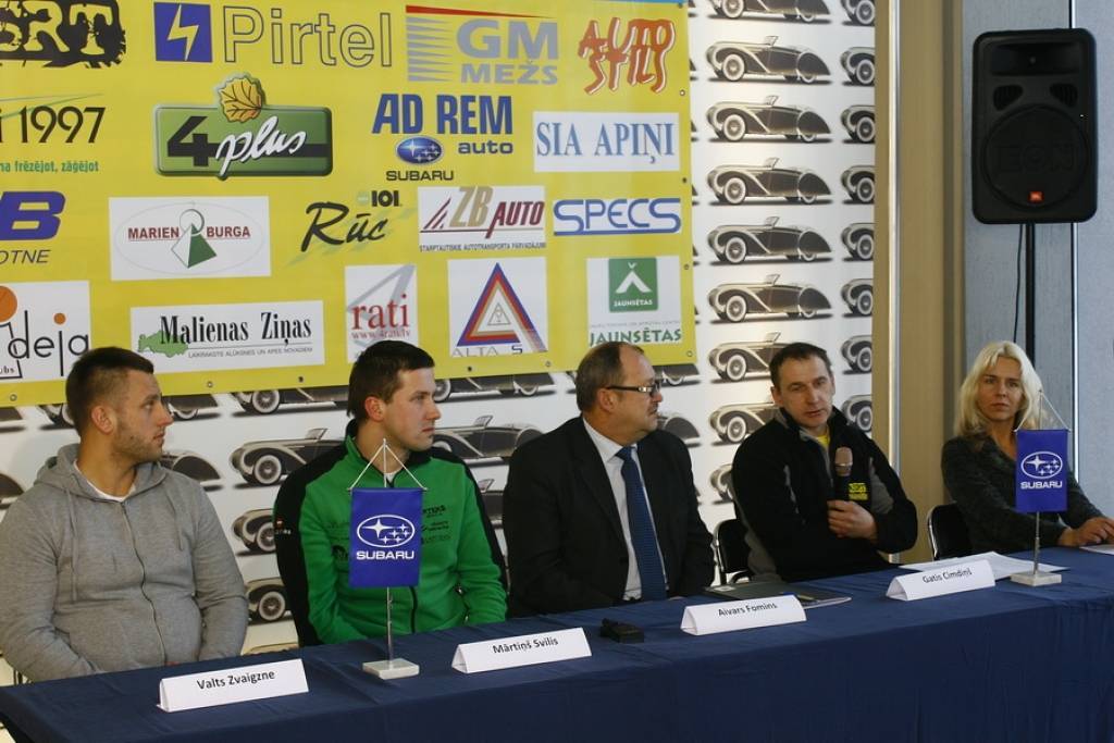 Parīt startē ASRT rallijs "Alūksne 2012"