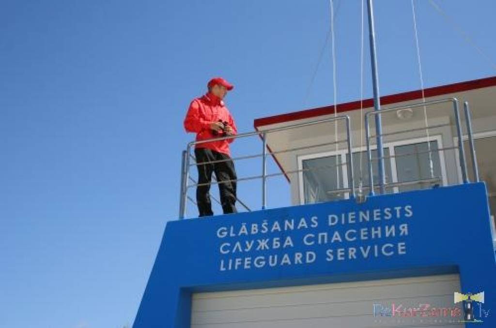 Liepājas pludmalē darbu atsāks glābšanas dienests