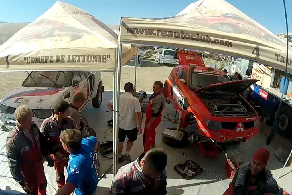 "RE Autoclub" Meļņikova ekipāžai 18. vieta Dakāras rallijreida posmā