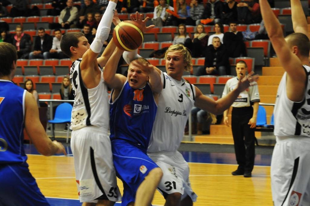 "Liepājas lauvas" Latvijas Basketbola līgas spēlē uzvar "BA Turību"