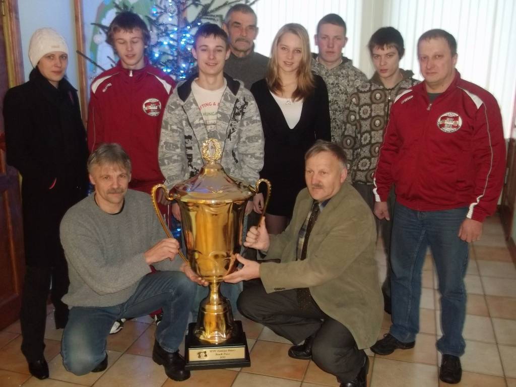 Vaiņodes spēkavīri izcīna Latvijas kausu