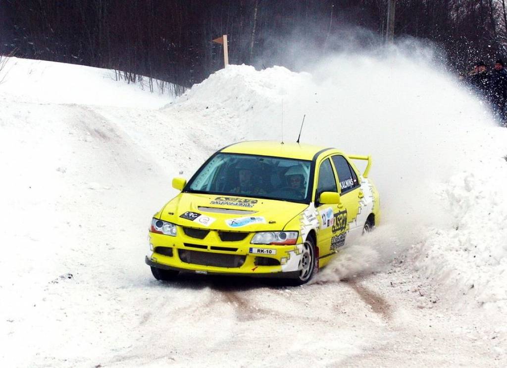 Gaida sniegu un gatavojas Alūksnes rallijam