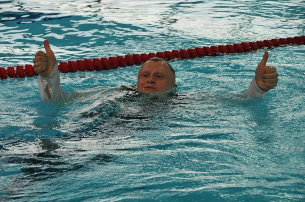 FOTO,VIDEO: Liepājas Olimpiskā centra peldbaseina un SPA centra atklāšanā neiztiek bez pārsteigumiem