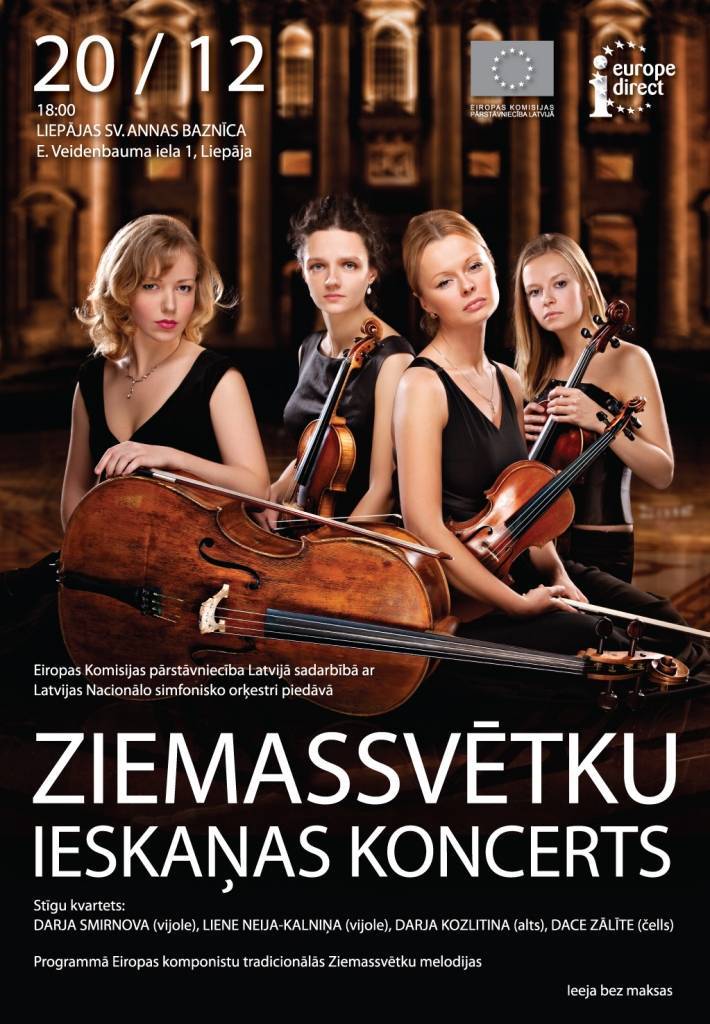 Skanēs Eiropas komponistu tradicionālās Ziemassvētku melodijas