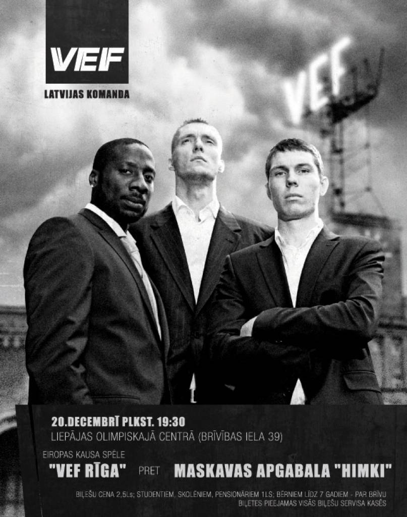 "VEF Rīga" spēle neiztiks bez dāvanām