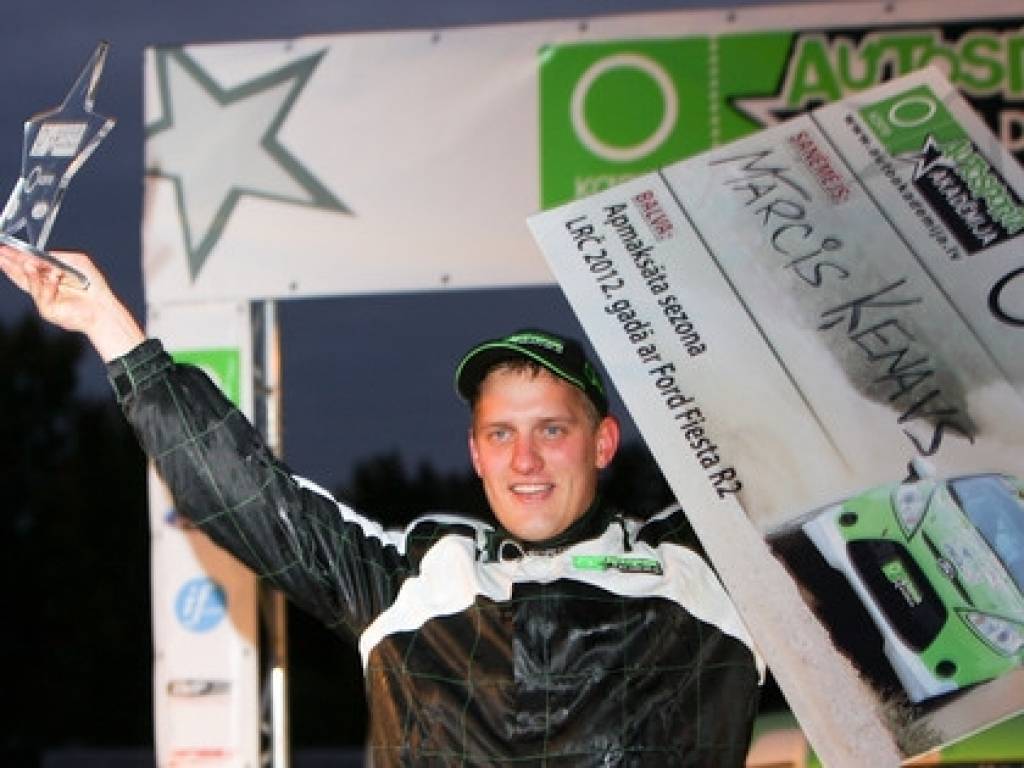 Rallists Mārcis Ķenavs atradis sev stūrmani