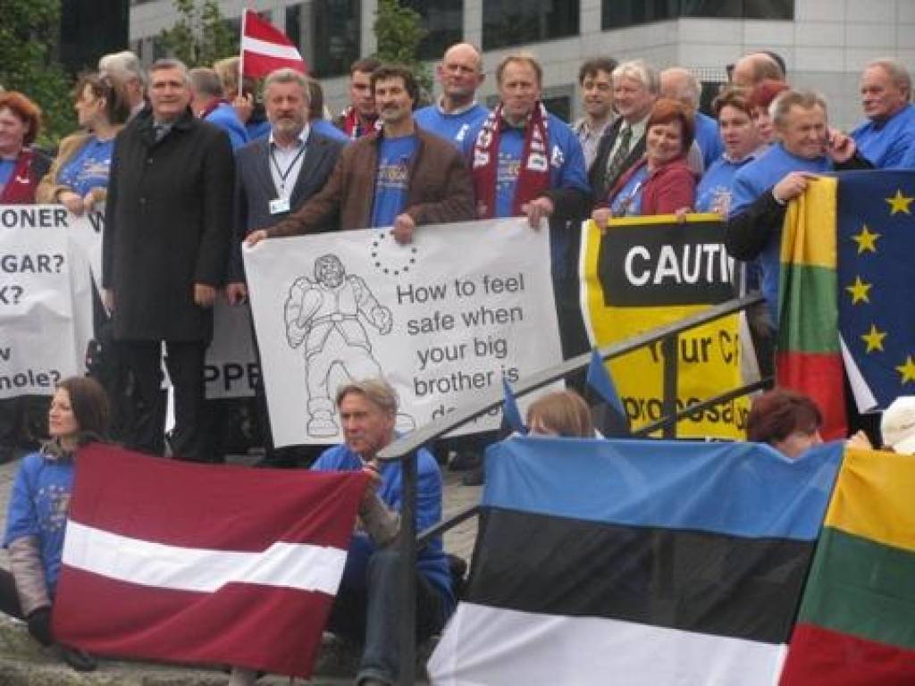 Baltijas lauksaimnieki Briselē cīnās par savām interesēm